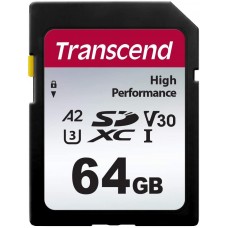 Transcend 64GB SDXC 340S Class10 U3